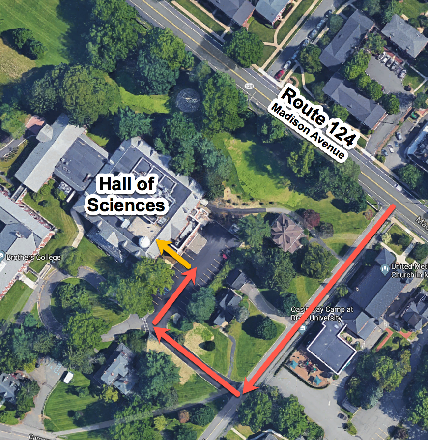 Hall of Sciences Map